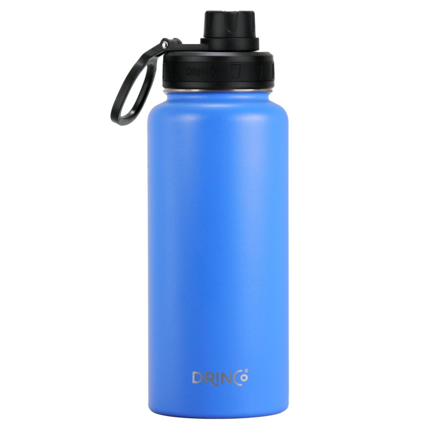 DRINCO® 32oz Stainless Steel Water Bottle - Royal Blue - Leakproof & Double Wall Insulated